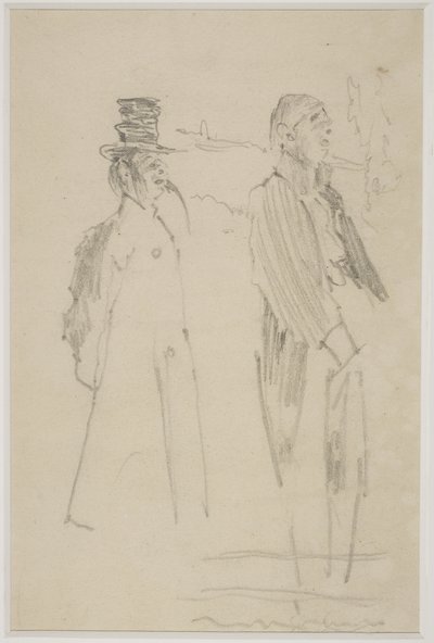 Two Vaudeville Gentlemen, c.1888 by Walter Richard Sickert